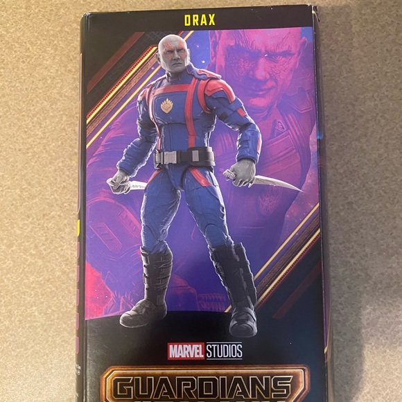 Marvel Legends Guardians Of The Galaxy Vol 3 DRAX COSMO BAF Wave GOTG IN HAND - Picture 1 of 4